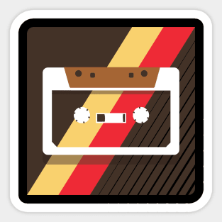 Retro Cassette Sticker